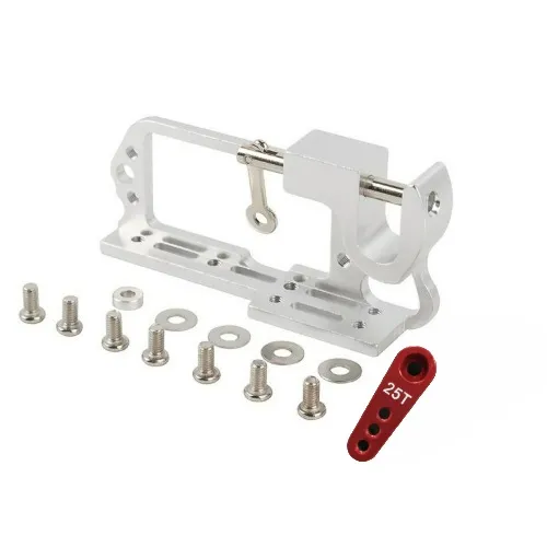 servo-parabolic-single-switch-aerial-vehicle-throw-device-silver