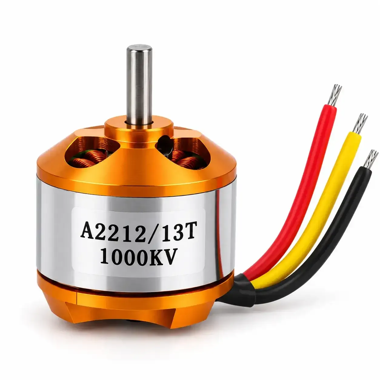 A2212 13T 1000 KV BLDC Brushless DC Motor for Fixed Wing RC Aircraft without Soldered Connector 