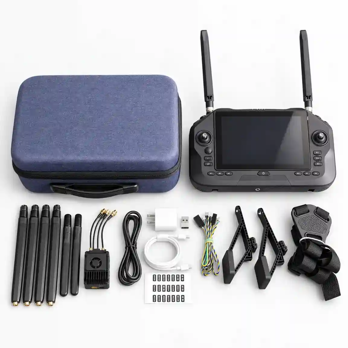 SIYI UniRC 7 Pro Dual Frequency 2.4 & 5 GHz Handheld Ground Station 40 KM Range Smart Controller