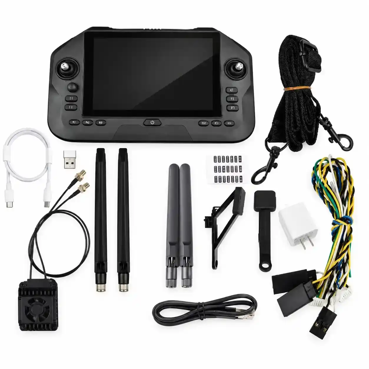 SIYI UniRC 7 2.4 GHz Handheld Ground Station 40 KM Range Smart Controller with 7-Inch 1080P High Brightness Touchscreen