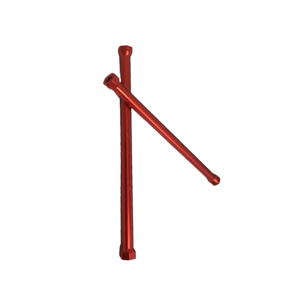 irs-m395-mm-d6-red-hexagonal-aluminium-standoff-spacer-column-for-drone-and-uavpack-of-5