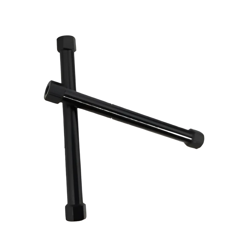 irs-m365-mm-d6-black-hexagonal-aluminium-standoff-spacer-column-for-drone-and-uavpack-of-5