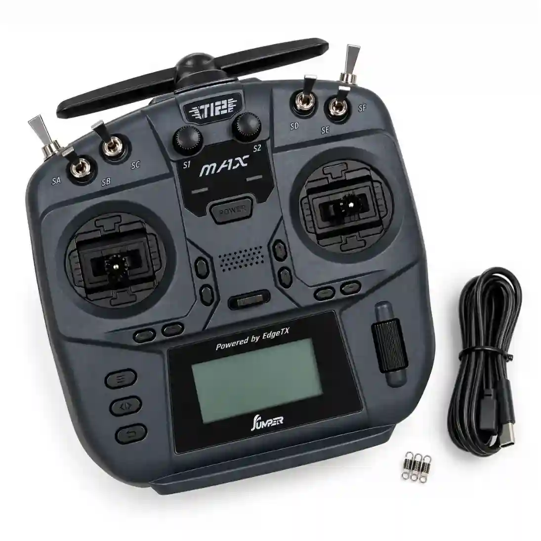 Jumper T12 Max Elrs Radio Transmitter 2.4Ghz Long Range RC FPV Drone 