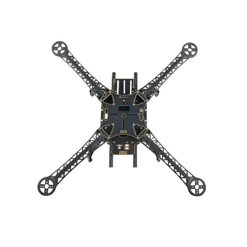 s500-quadcopter-drone-frame-black-arm-with-black-plastic-landing-gear-pcb-version