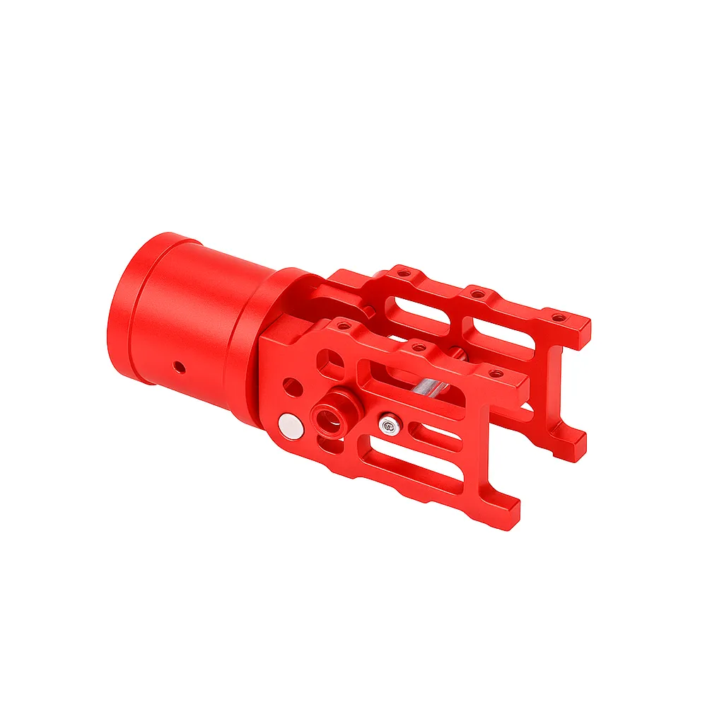 z35-v3-35mm-red-aluminum-round-head-double-screw-folding-arm-tube-joint