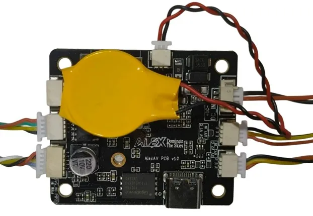 alexav-dual-camera-video-av-conversion-board-with-inbuilt-dvr-for-skydroid-t10-and-t12-or-made-in-india