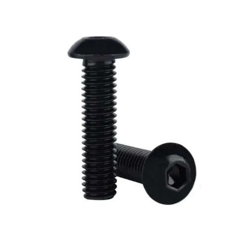m316-grade-round-head-hex-socket-head-cap-screws-carban-steel-black-pack-of-10pcs