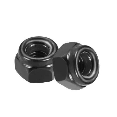 m3-mm-black-304-nylon-nut-stainless-steel-anti-loosening-nut-screw-cap-pack-of-10pcs