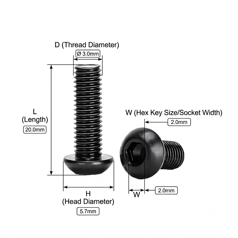m320-grade-round-head-hex-socket-head-cap-screws-carban-steel-black-pack-of-10pcs