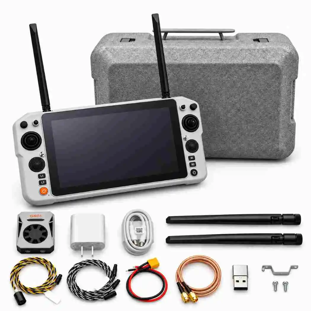 Skydroid G30 Dual Band 10.1inch HD 30KM Long Range Remote Controller with 2.4GHz/5.8GHz GR01 Receiver