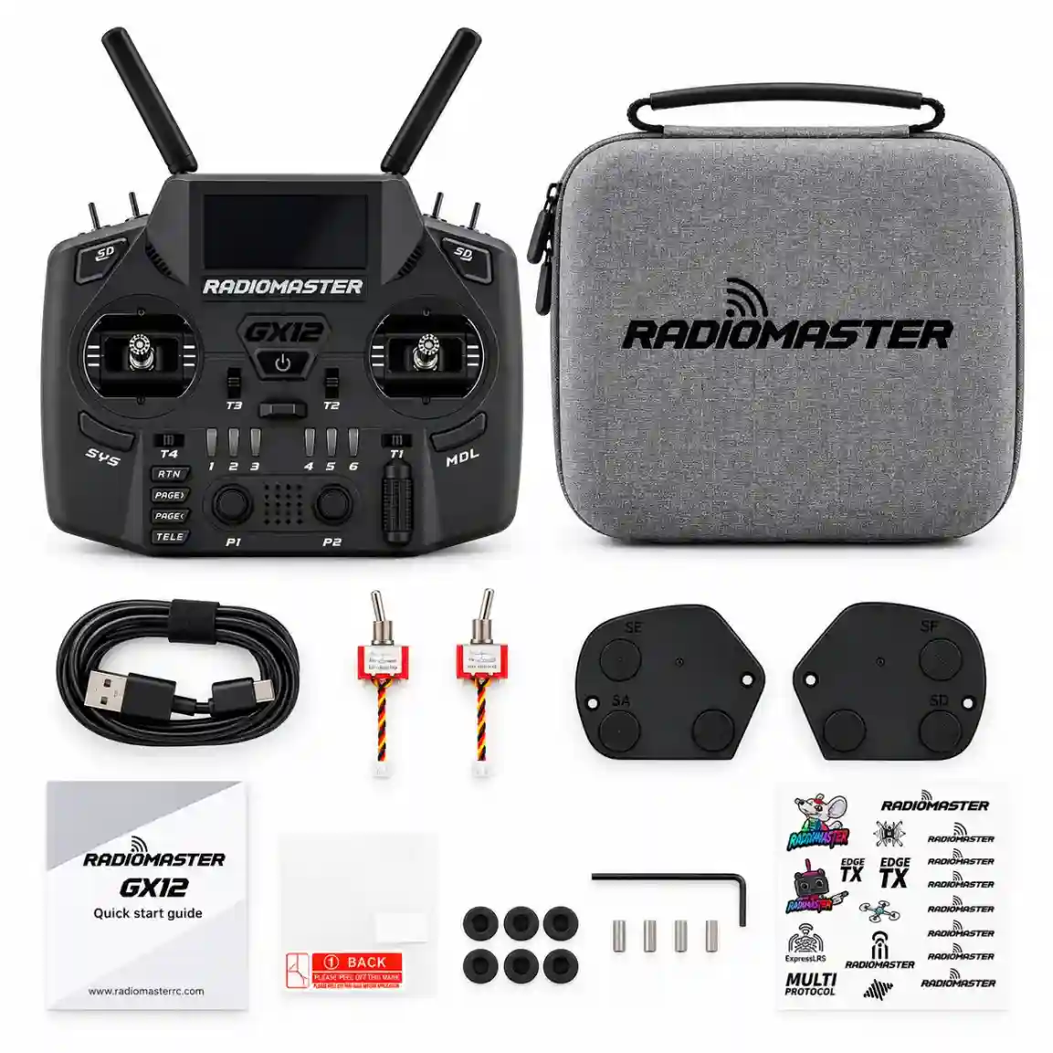 Radiomaster GX12 Dual-band Radio controller