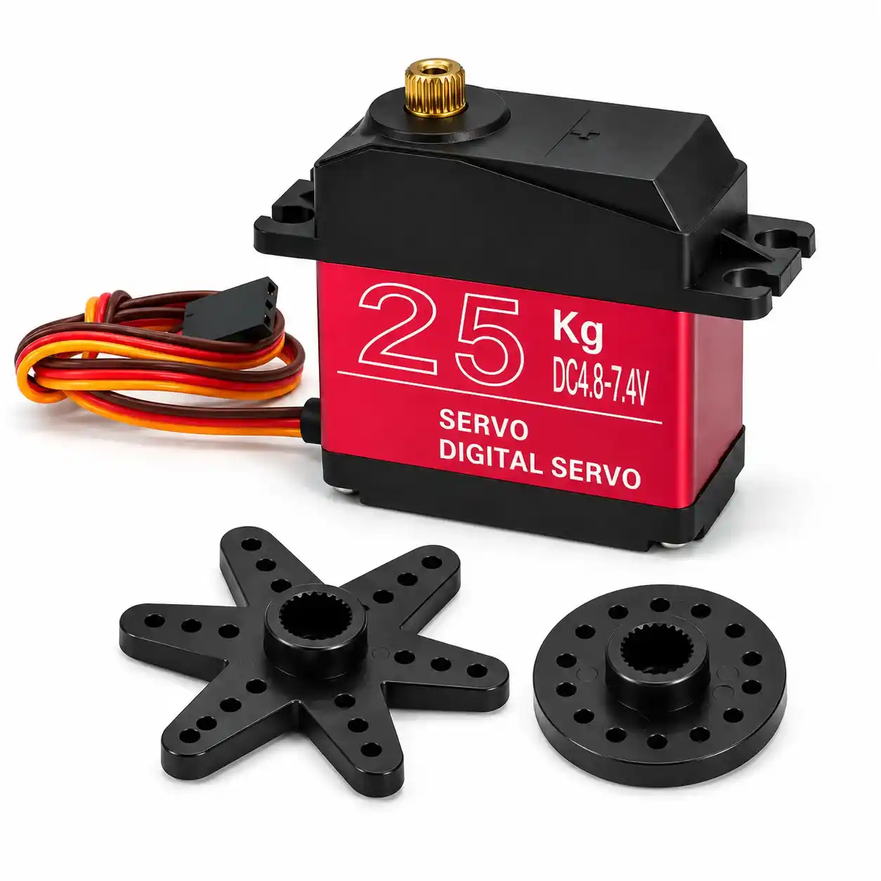 High Torque Digital Metal gear RC Servo Motor 25kg 180 Degree