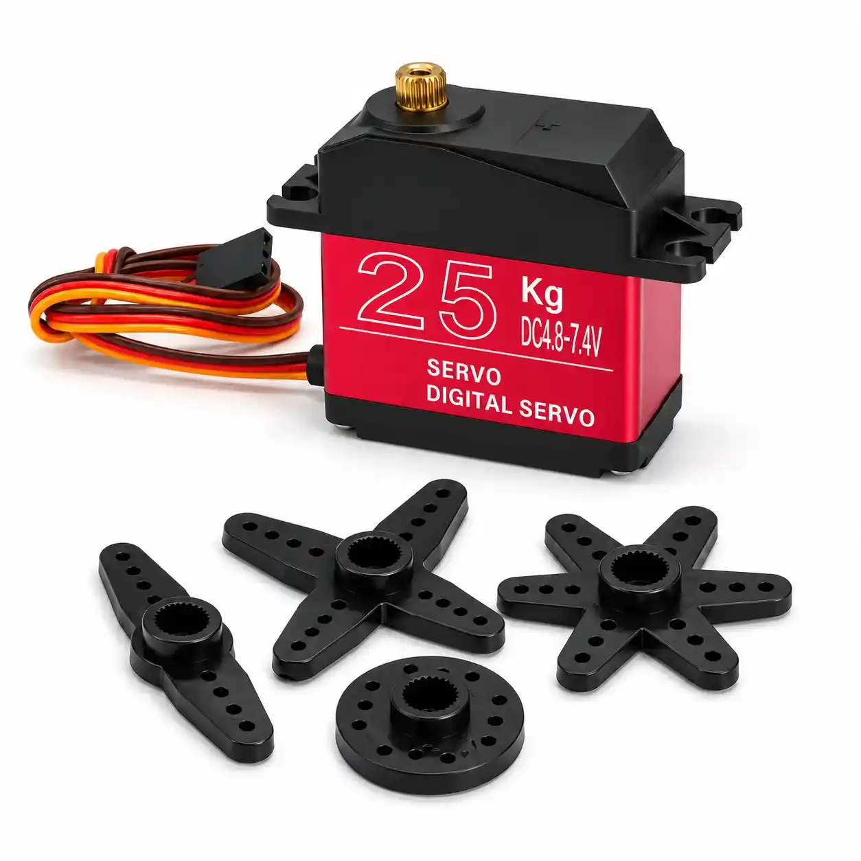 High Torque Digital Metal gear RC Servo Motor 25kg 180 Degree