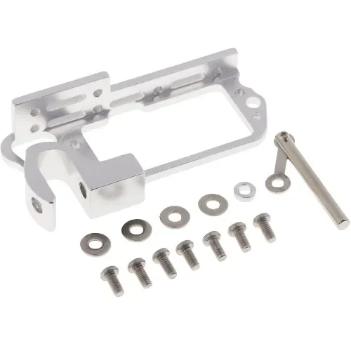 Servo Parabolic Single Switch Aerial Vehicle Throw Device (Silver)